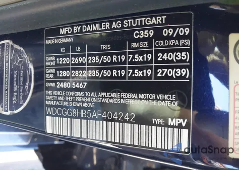 2010 Mercedes-Benz Glk 350 4Matic from USA, damaged, VIN WDCGG8HB5AF404242